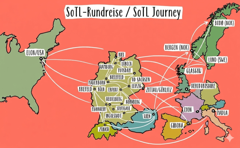 Join the 6th Digital SoTL Journey: Discover SoTL Practices Across Europe and Beyond